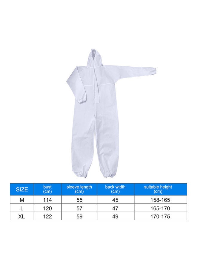 Generic Disposable Coverall Protective Clothing Hoodie - Image 2