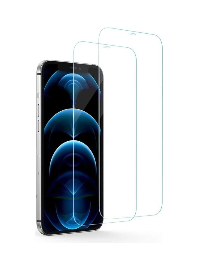 ICS 2-Piece Screen Protector For Apple iPhone 12 Mini And iPhone Pro Clear - Image 1