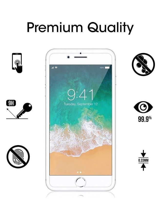 ICS Tempered Glass Screen Protector For Apple iPhone 7/8 Clear - Image 1