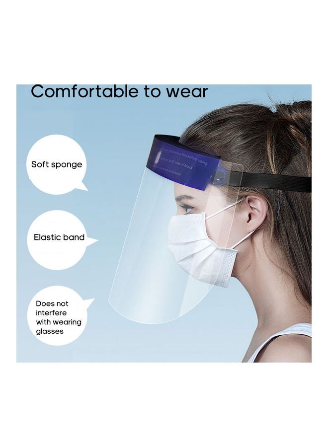 10-Piece Safety Full Face Shield - Image 2
