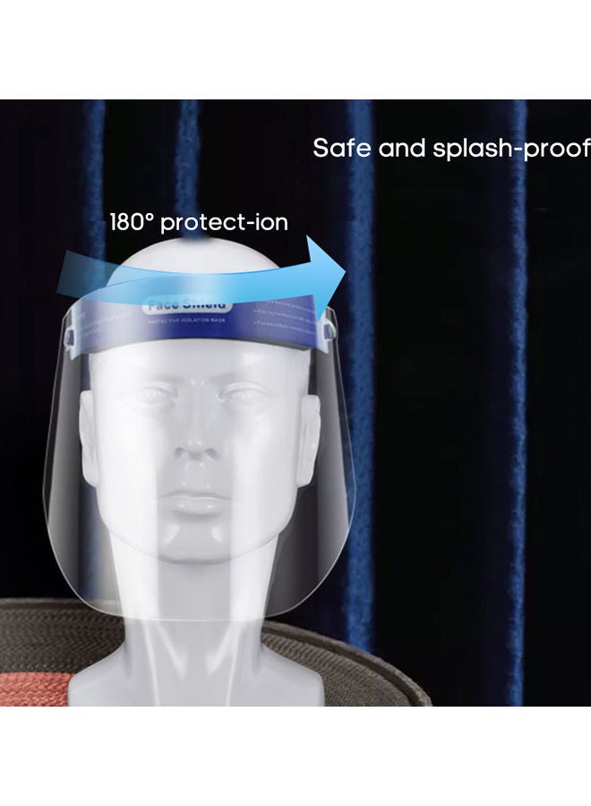 10-Piece Safety Full Face Shield - Image 3