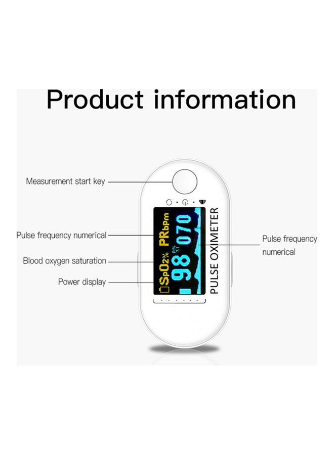 Generic Digital Fingertip Pulse Oximeter Blood Oxygen Sensor  - Image 5