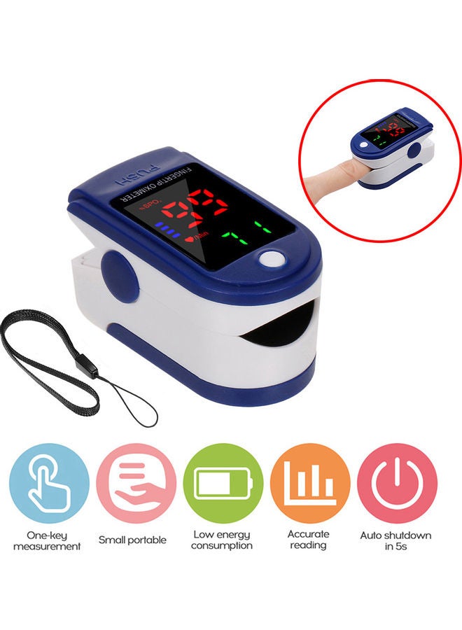 Digital Forehead Thermometer And Digital Fingertip Pulse Oximeter