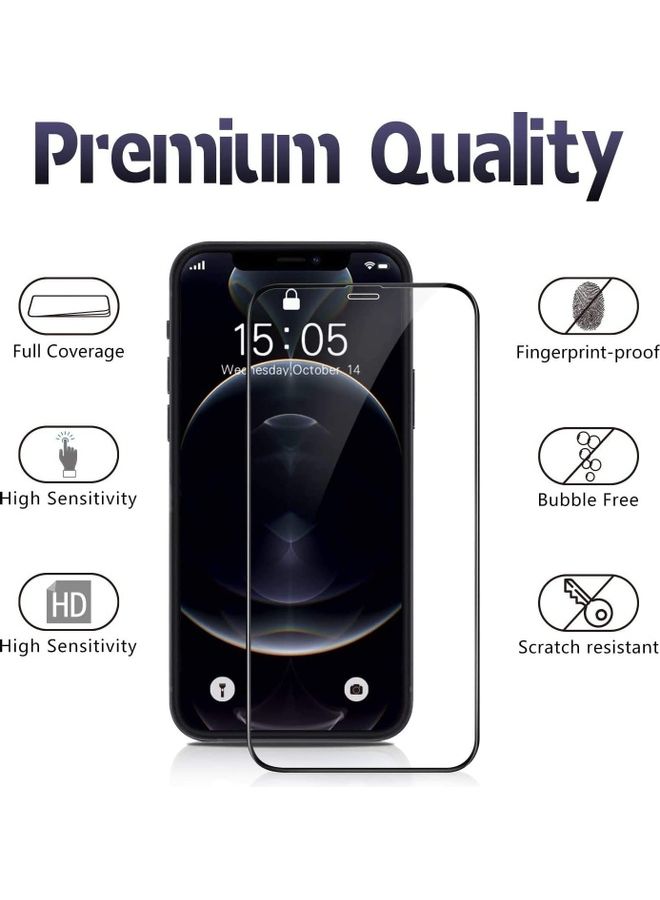 ICS Tempered Glass Screen Protector For Apple iPhone 12 Pro Clear - Image 2