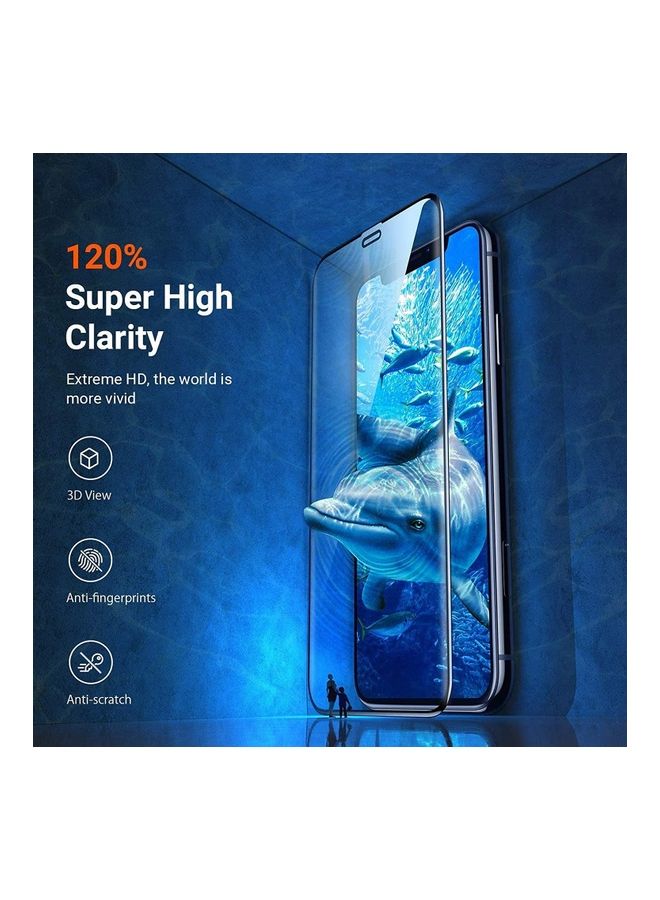 ICS 2-Piece Screen Protector For Apple iPhone 12 Mini Clear - Image 2