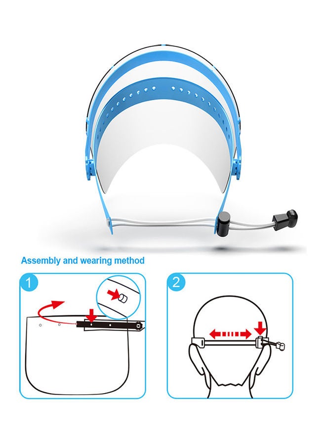 10-Piece Disposable Safety Face Shield - Image 3