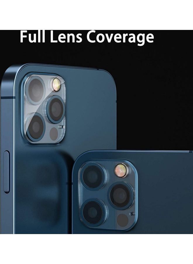 ICS 2-Piece Camera Lens And Screen Protector For Apple iPhone 12 Pro Max Clear - Image 2