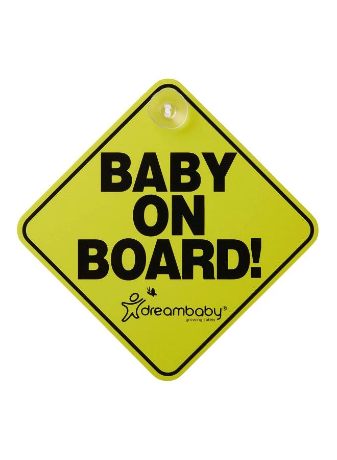 dreambaby Baby on Board Sign - Image 1