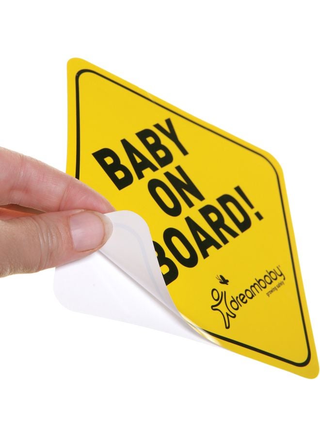 dreambaby Baby on Board Sign - Image 4
