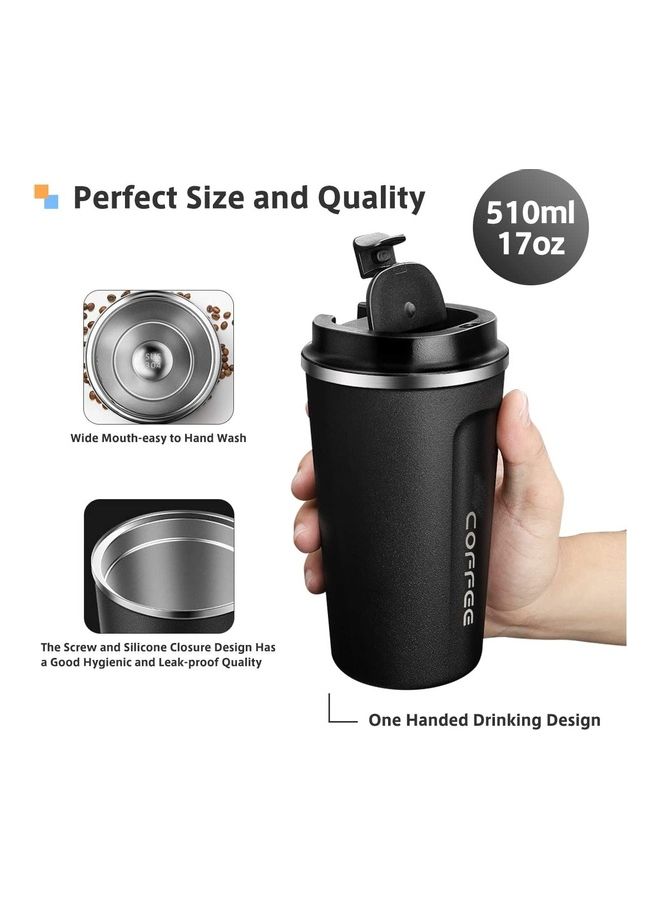 Generic - Travel Thermos Coffee Cup Multicolour - Image 1