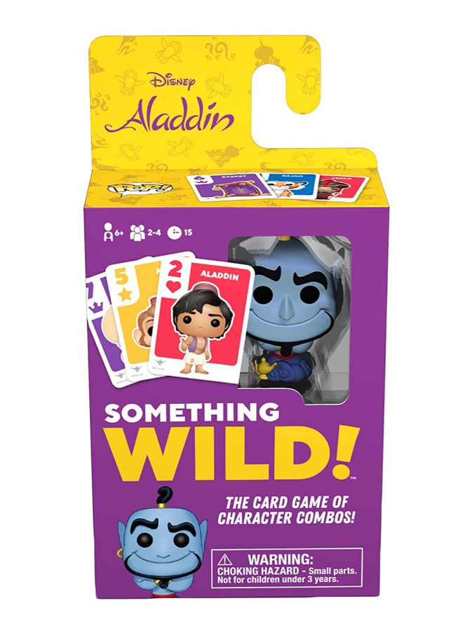 Funko Something Wild! Disney Aladdin Genie Card Game  - Image 1