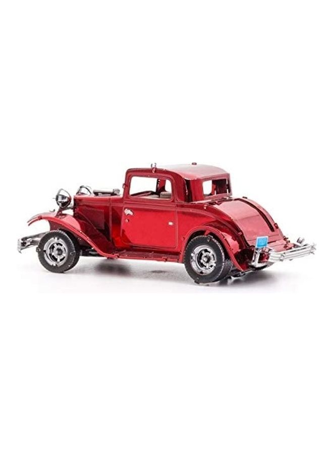 Fascinations Metal Earth 1932 Ford Coupe 3D Model Kit 3.54 x 1.57 x 1.38inch  - Image 2