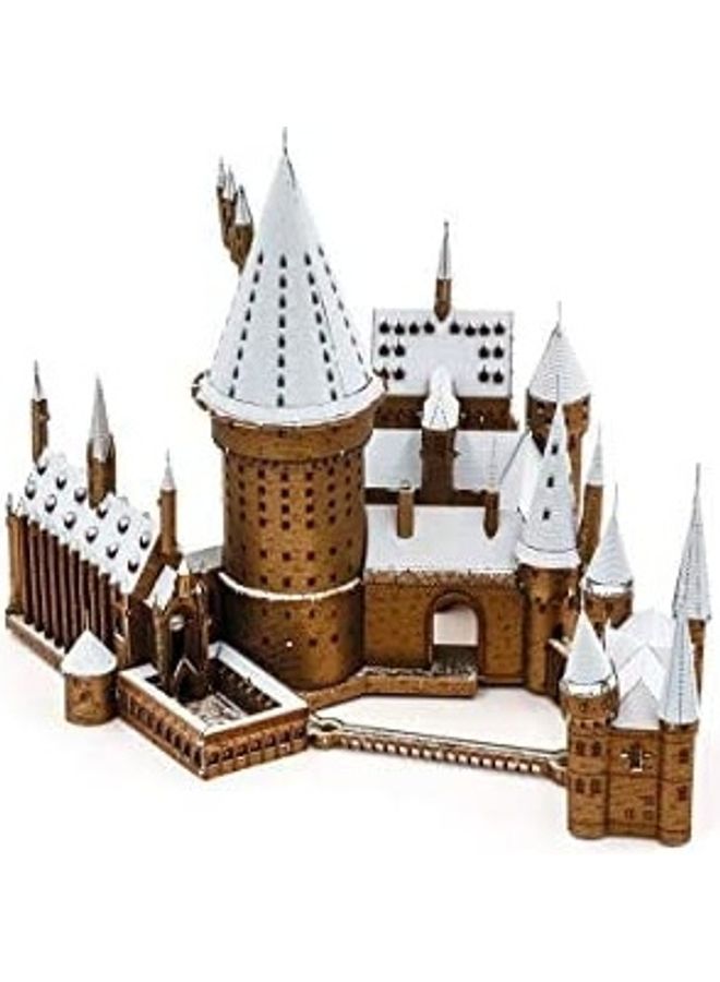 Fascinations Harry Potter Hogwarts Castle In Snow 3D Metal Model Kit  - Image 1