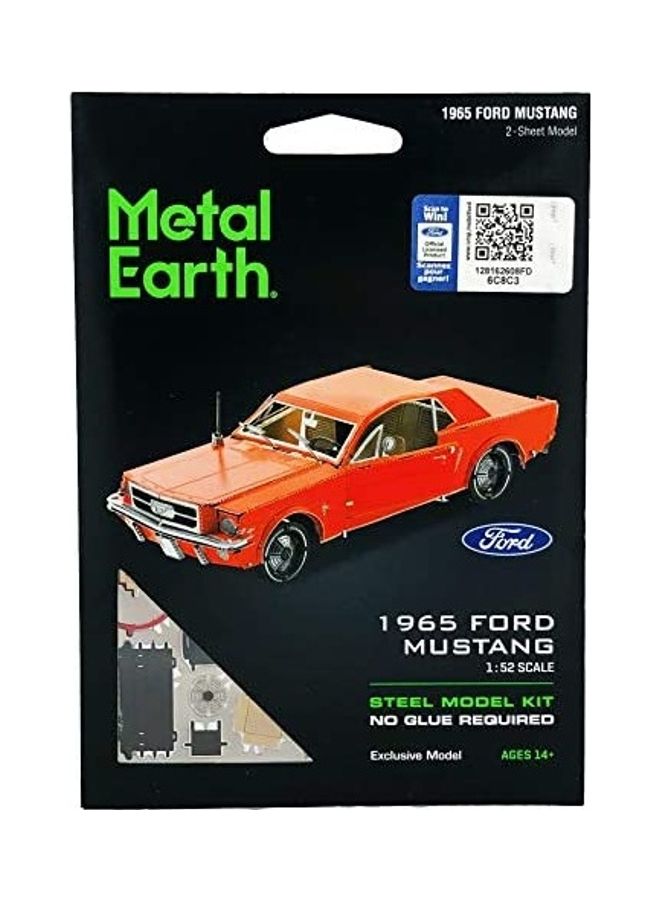 Fascinations Ford Mustang 3D Metal Model Kit  - Image 2