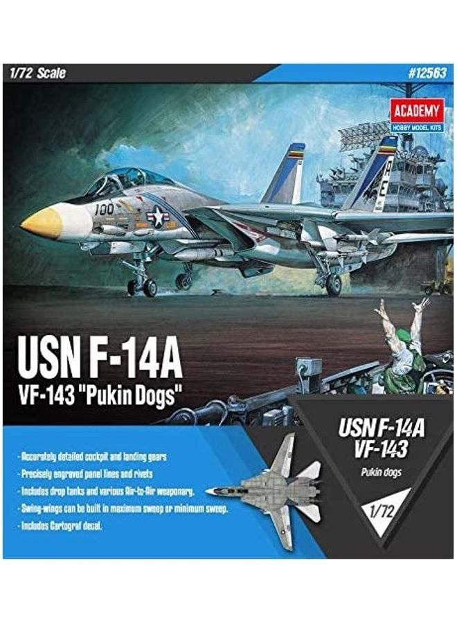 Academy Models - Academy F-14A Tomcat Vf-143 Pukin Dogs Model 13inch - Image 1