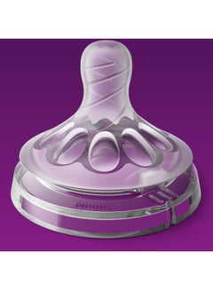 2-Piece Natural Baby Teat Slow Flow Set - Clear - v1620822667/N33446517A_3