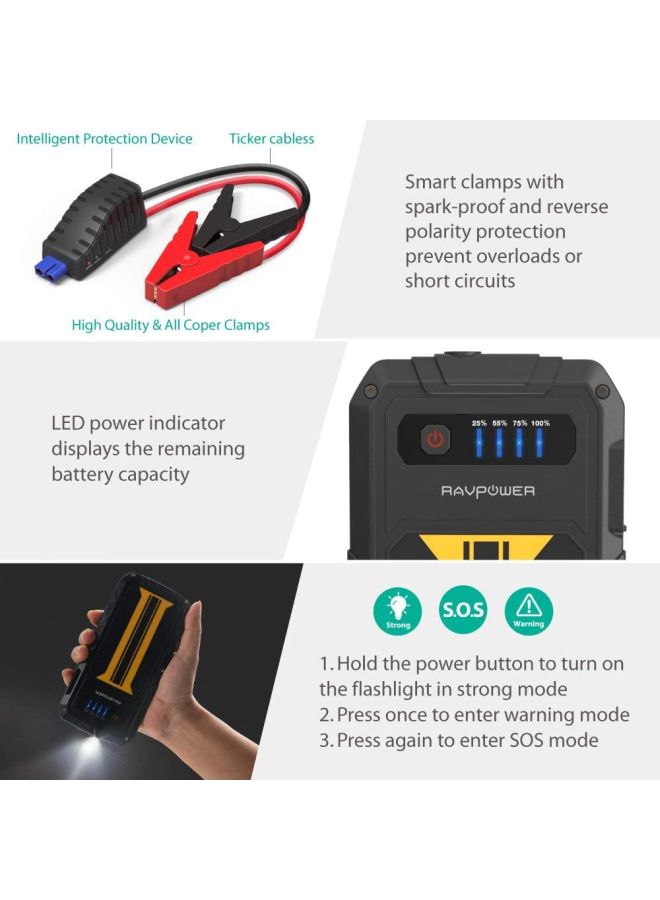 RAVPOWER - Car Jumper Starter 8000mAh - Image 1