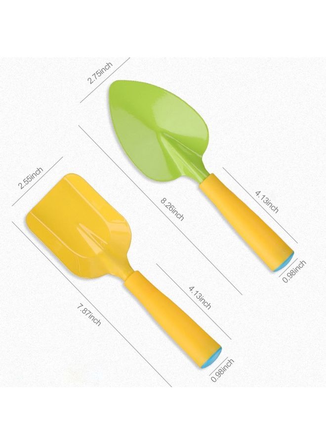 8-Piece Kids Garden Tools Set Multicolour - Image 2