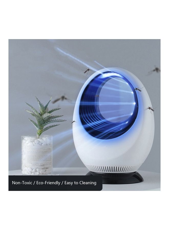 Non-Toxic Portable Electric Mosquito Killer Lamp White/Black  - Image 3