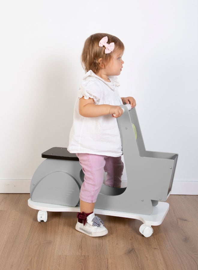 CHILDHOME - Scooter 360 Wheels Rotate, CWRS360GR Grey - Image 1