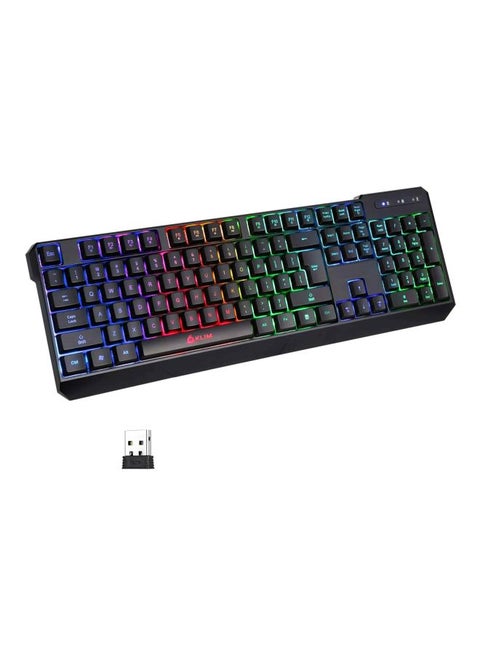 Chroma Rechargeable Wireless Gaming Keyboard Jet Black