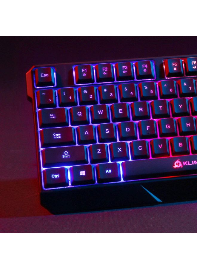 Chroma Rechargeable Wireless Gaming Keyboard Jet Black