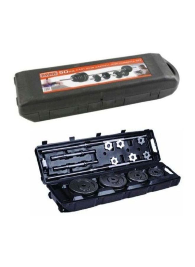 YORK FITNESS Barbell And Dumbell Set - Image 2