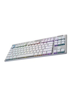 Logitech G915 Lightspeed Wireless RGB Mechanical Gaming Keyboard, Low Profile Switch Options, Light Sync RGB, Advanced Wireless and Bluetooth Support - US- White  - Image 2