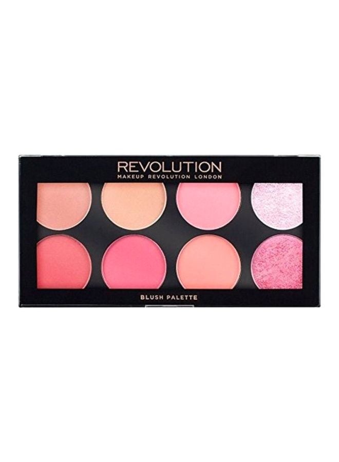 MAKE UP FOR EVER Makeup Revolution London Ultra Blush Palette, Sugar and Spice, 13g multicolour - Image 1