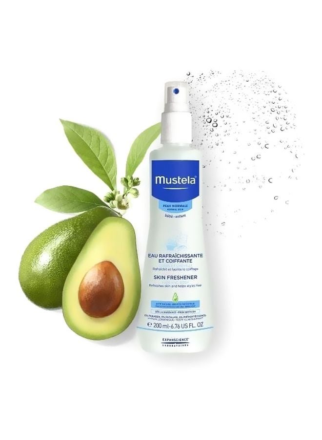 Mustela - Pack Of 3 Baby Cleansing And Hydration Essentials Cleansing Gel, Face Cream, Skin Freshener - Image 1