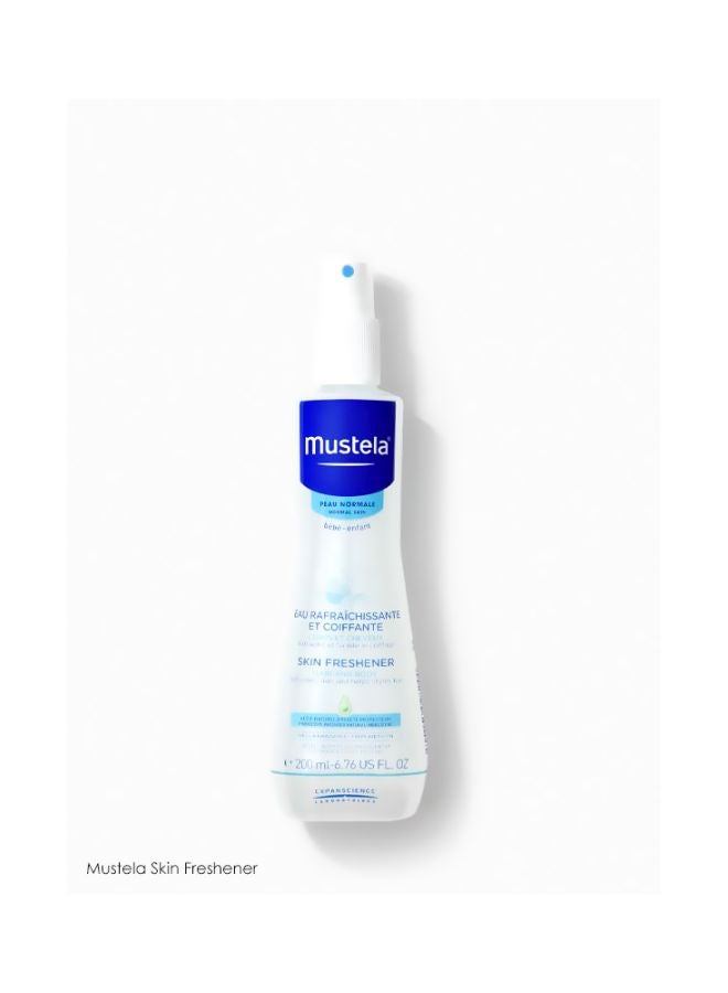 Mustela - Pack Of 3 Baby Cleansing And Hydration Essentials Cleansing Gel, Face Cream, Skin Freshener - Image 1