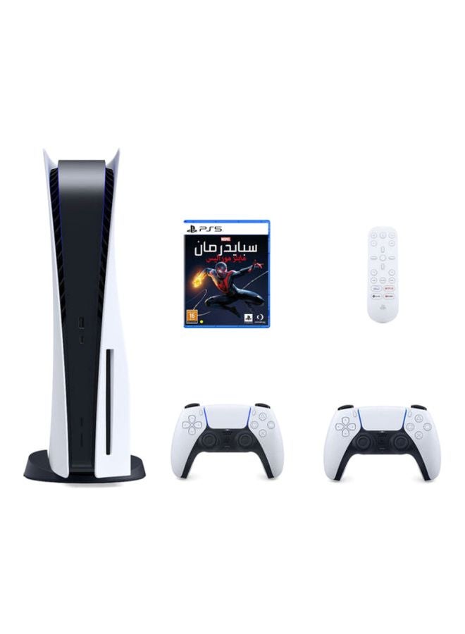 Sony - PS5 + 2 Controllers + 1 Game + PS5 Media Remote - Image 1