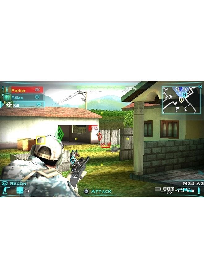 Ubisoft - Tom Clancy's Ghost Recon Advanced Warfighter (Intl Version) - action_shooter - playstation_portable_psp - Image 1