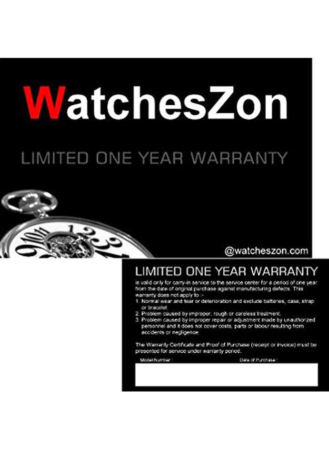 كاسيو ساعة يد بعقاربوبسوار من الراتينج طراز LQ139BMV-7E للنساء - Image 5