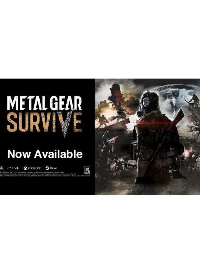 كونامي لعبة الفيديو "Metal Gear Survive" - (إصدار عالمي) - الأكشن والتصويب - بلاي ستيشن 4 (PS4)  - Image 2