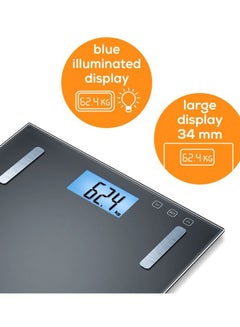 Beurer Beurer BF 180 Body Fat and Muscle Scale | Digital Health Monitor for Body Composition and Weight Measurement Grey 33x32.8x4.8cm  - Image 4