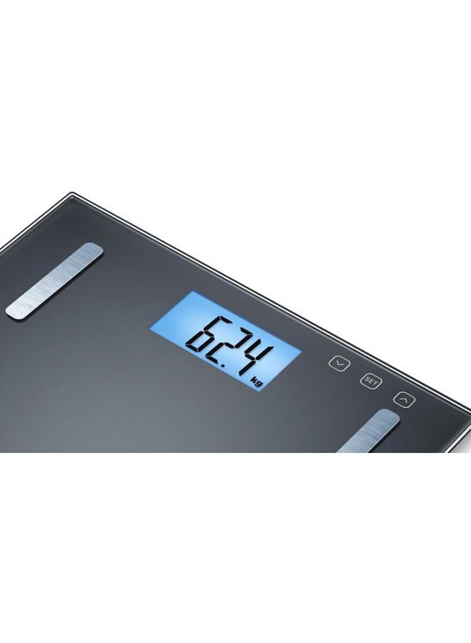 Beurer BF 180 Body Fat and Muscle Scale | Digital Health Monitor for Body Composition and Weight Measurement Grey 33x32.8x4.8cm