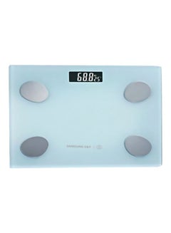 BT Body Fat Scale Blue 28x24.3x2.2cm