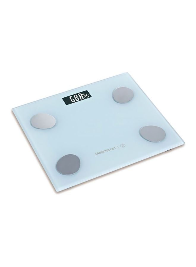 Samsung - BT Body Fat Scale Blue 28x24.3x2.2cm - Image 1
