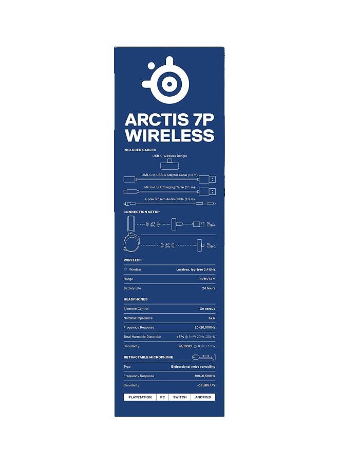 steelseries - Arctis 7P Wireless Headset - Image 1