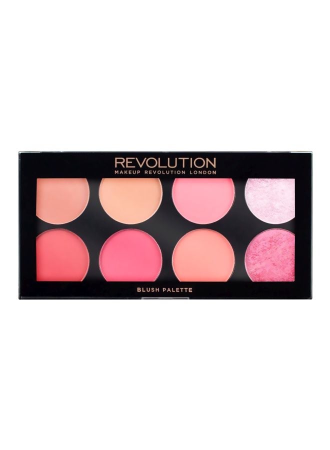 MAKE UP FOR EVER Makeup Revolution London Ultra Blush Palette, Sugar and Spice, 13g multicolour - Image 2