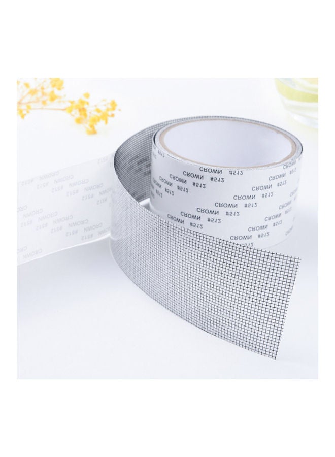 Anti-Insect Mosquito Door Screening Repair Adhesive Tape Grey - Image 2