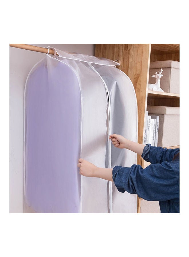 Dustproof Cover Clothes Storage Bag Beige  - Image 2