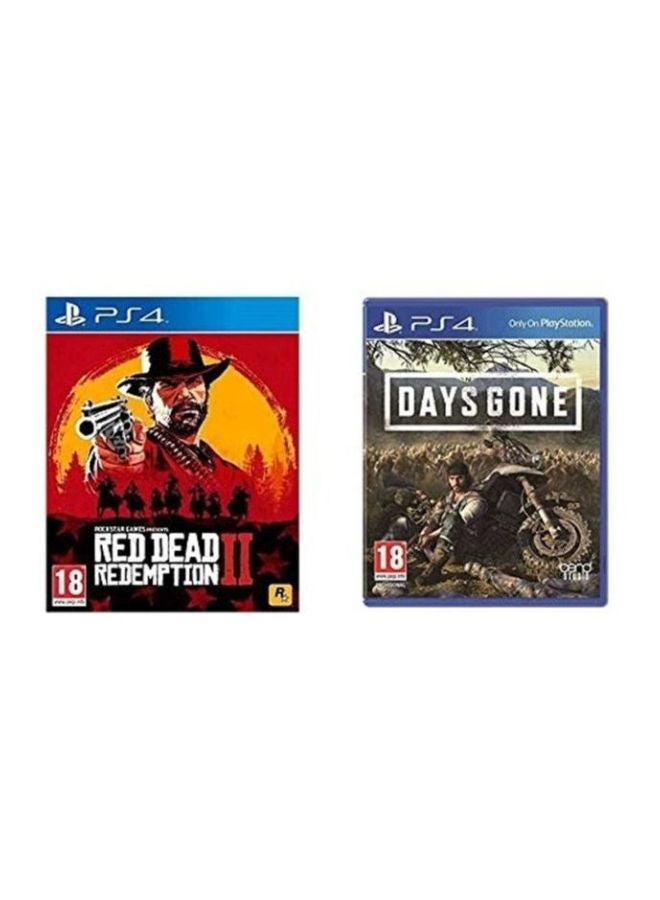 Rockstar Games Red Dead Redemption II + Days Gone - Adventure - PlayStation 4 (PS4)  - Image 1