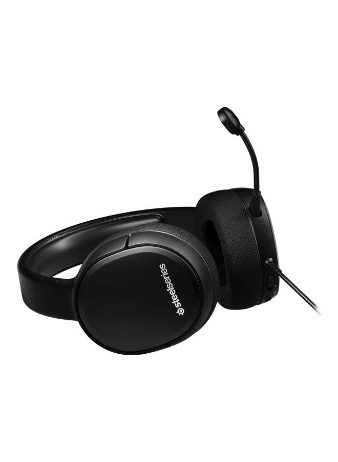 steelseries Arctis 1 Wired Black Gaming Headset With Detachable Clearcast Microphone and Lightweight Steel-Reinforced Headband for Xbox, PC, PS5, PS4, Nintendo Switch, Mobile  - Image 5