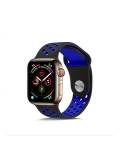 Replacement Band For  Apple Watch Band 38/40 mm Black/Blue