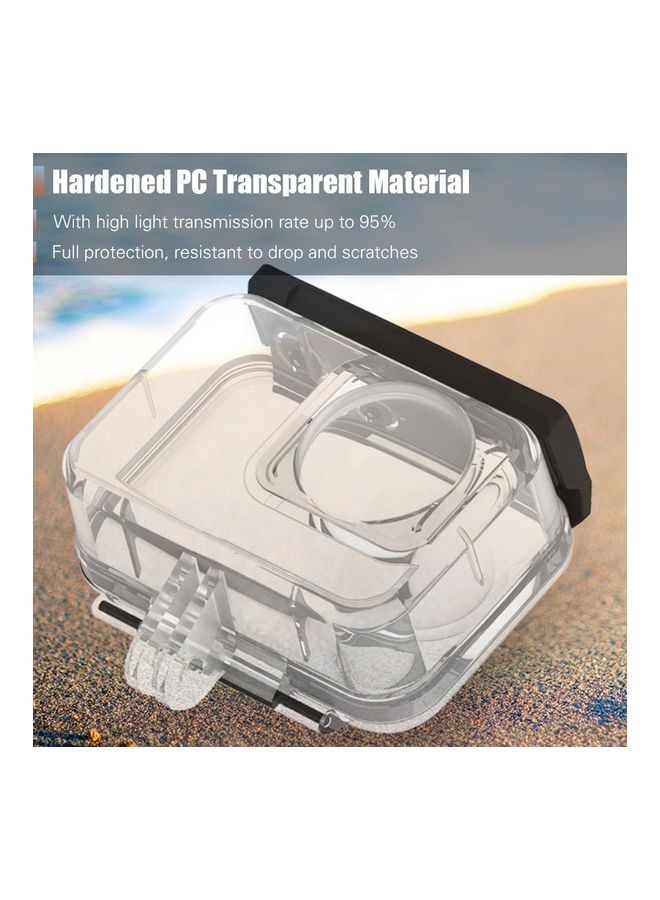 TELESIN - Waterproof Camera Housing For Insta360 ONE R Clear - Image 1