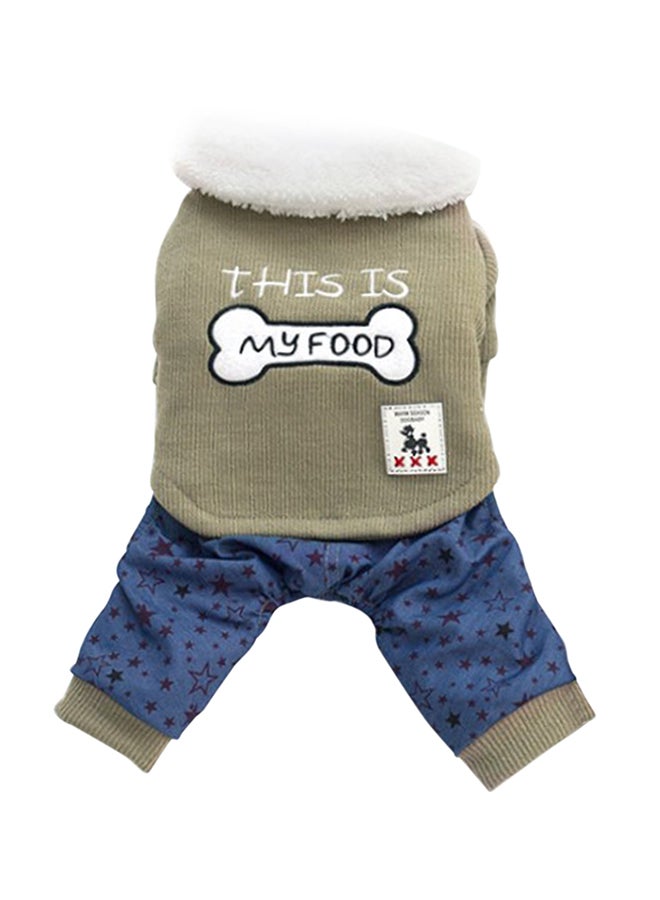 سويت شيرت قطني للحيوانات الأليفة متعدد الألوان 25x3x16سم - Image 1