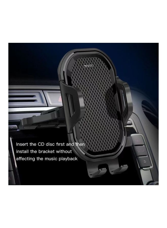 Yesido - Combination Car Phone Holder with CD Slot And Air Vent Clips - Image 1
