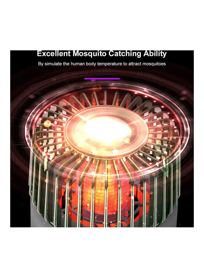 Generic - Multifunctional LED Photocatalyst Mosquito Repeller Lamp White - Image 1